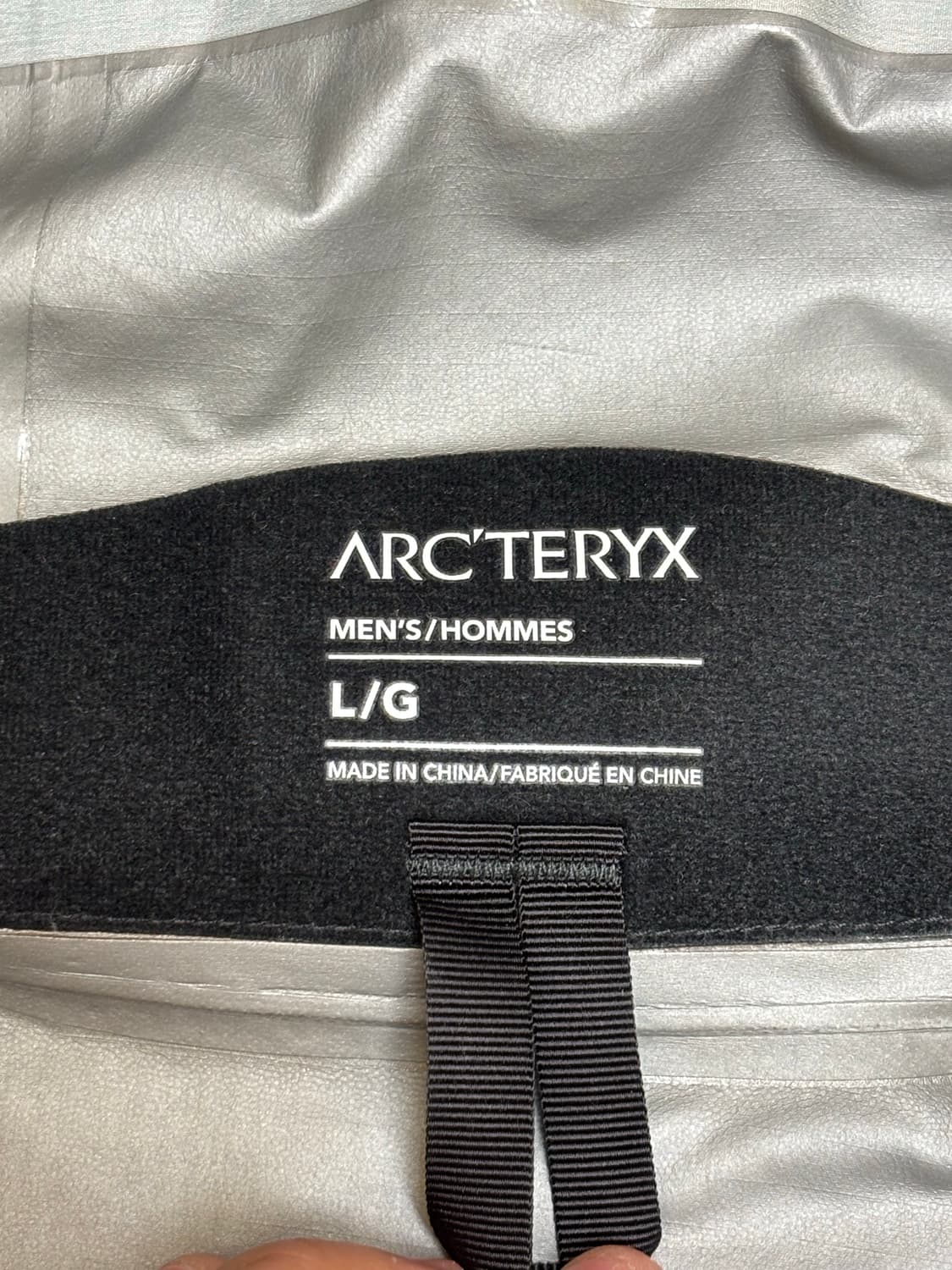 아크테릭스 제타SL L사이즈 레드 + 오렌지 컬러 바람막이 상품이미지4