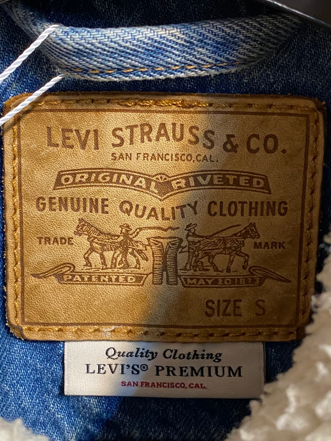 리바이스 프리미엄 셰르파 데님 자켓 상품이미지6