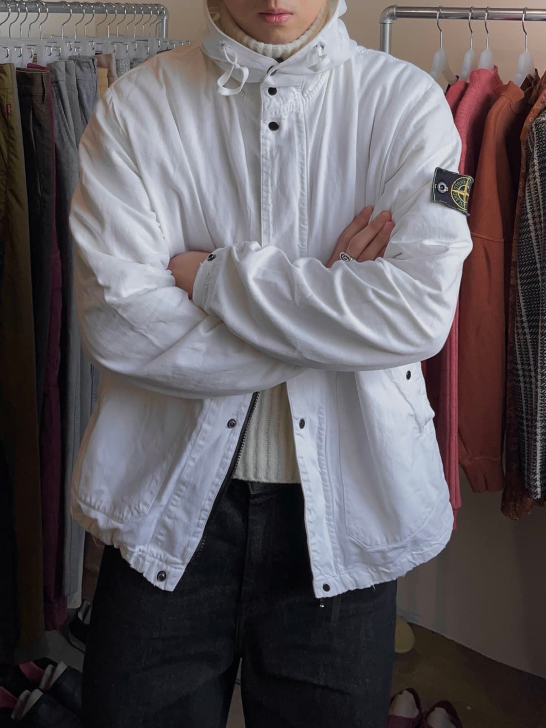 [L]99AW 스톤아일랜드 아카이브 후디 자켓  상품이미지2