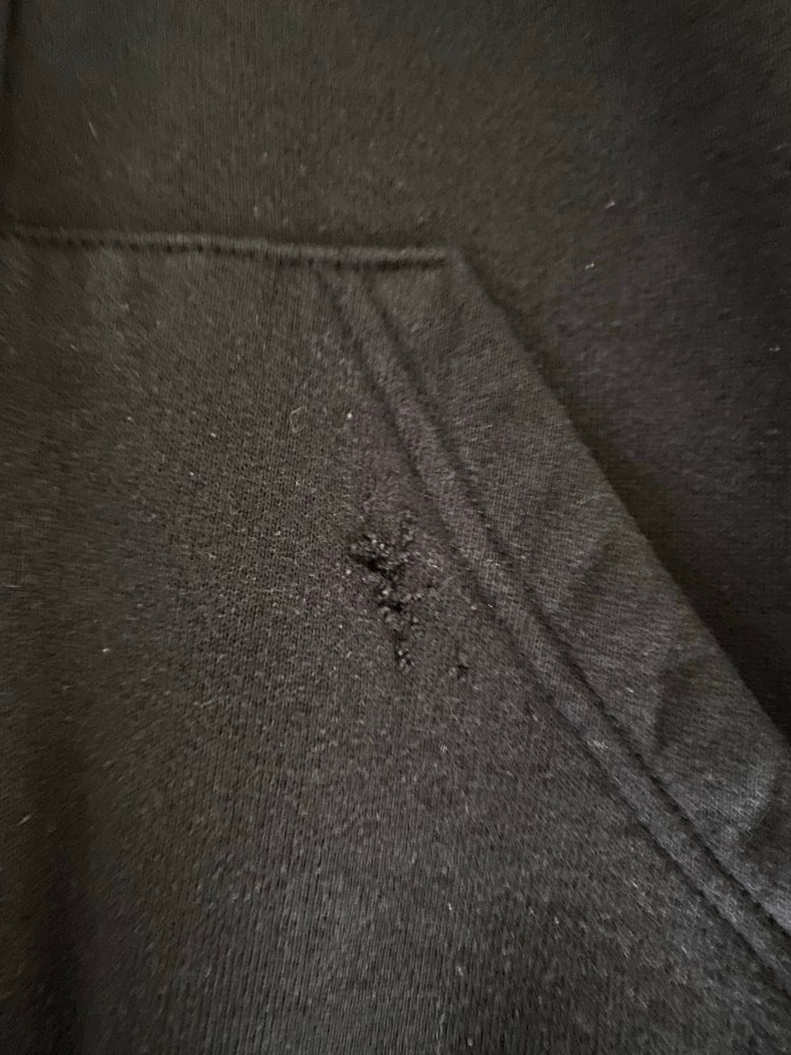 (M) 90s 빈티지 러셀 후드집업 블랙 상품이미지4