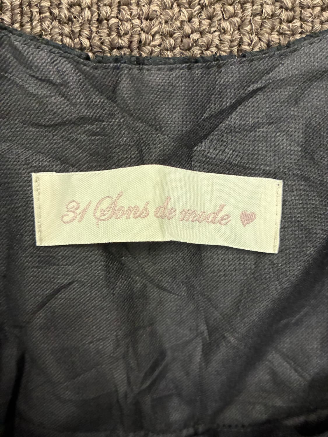 38)Japanese vintage 여성 펀칭 디자인 나시 원피스 상품이미지4