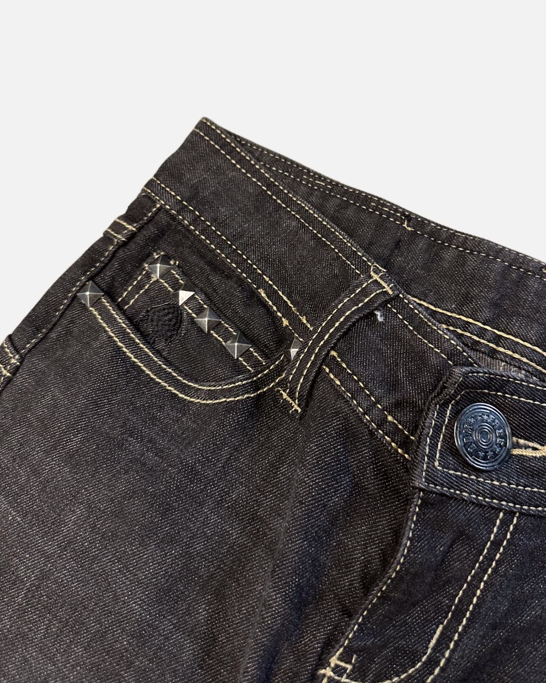 stud chain low-rise punk jean 상품이미지4