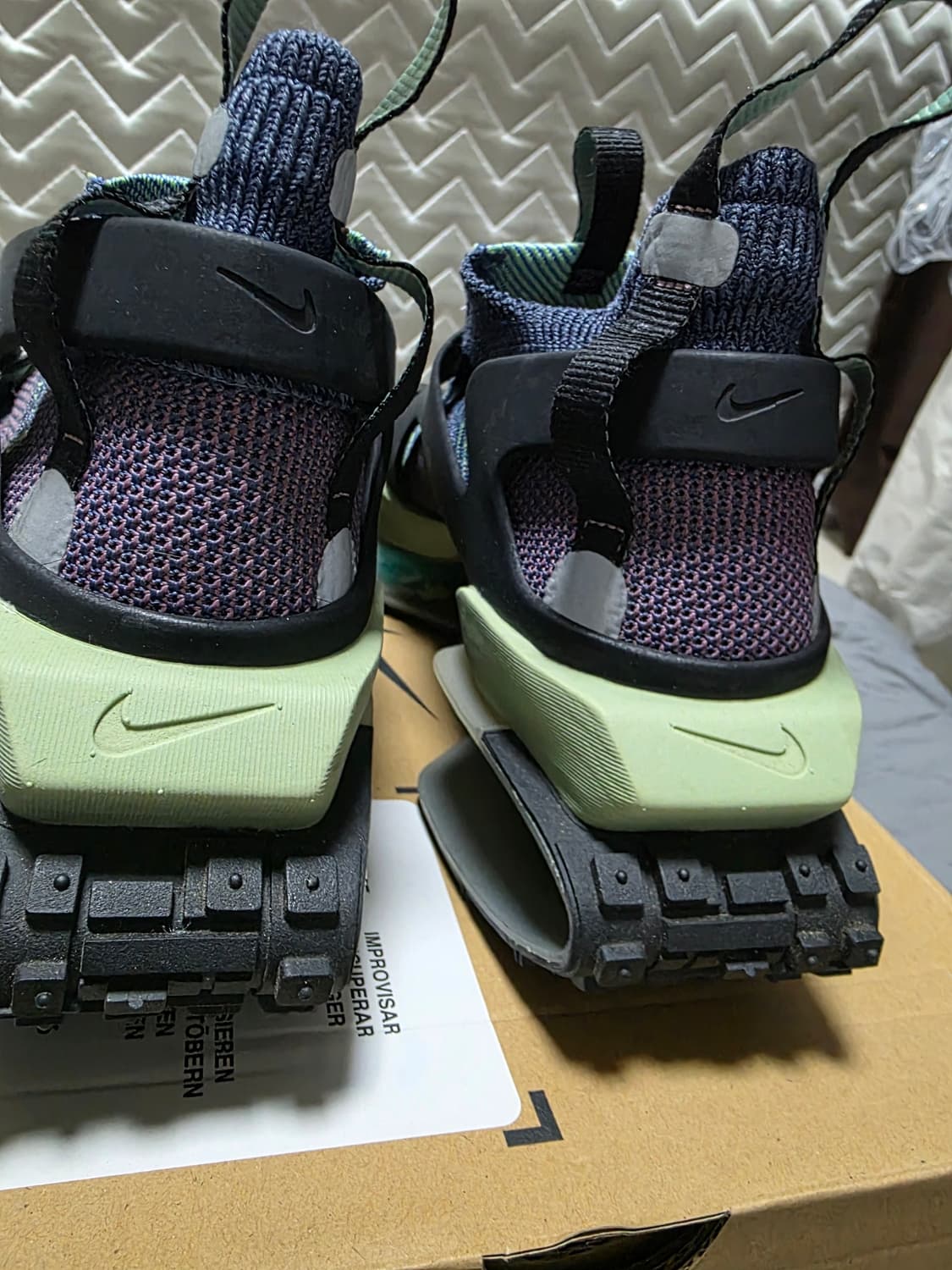 중고,285) 나이키 ISPA 로드 워리어 클리어 제이드 상품이미지6