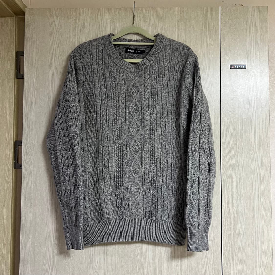 일본빈티지 케이블니트 상품이미지1