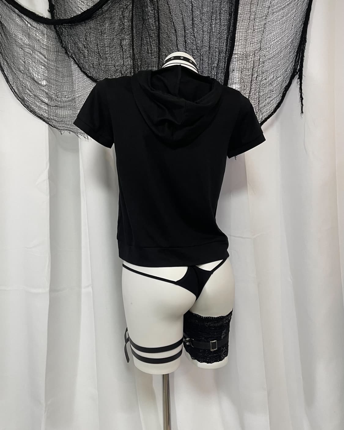 black hood zip-up 상품이미지4