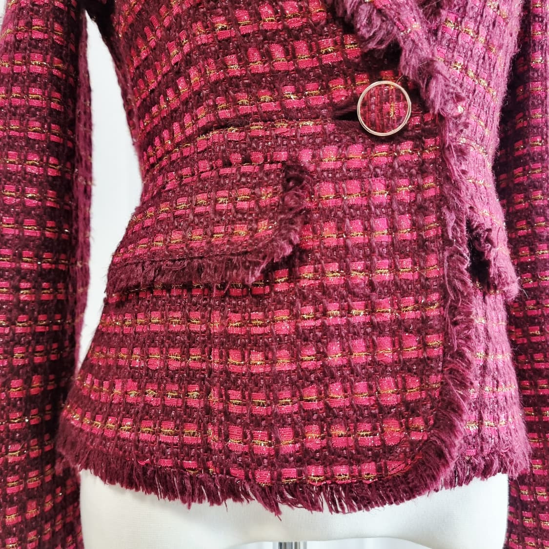 토리버치 트위드 시퀸 자켓 (55) 상태굿 상품이미지5