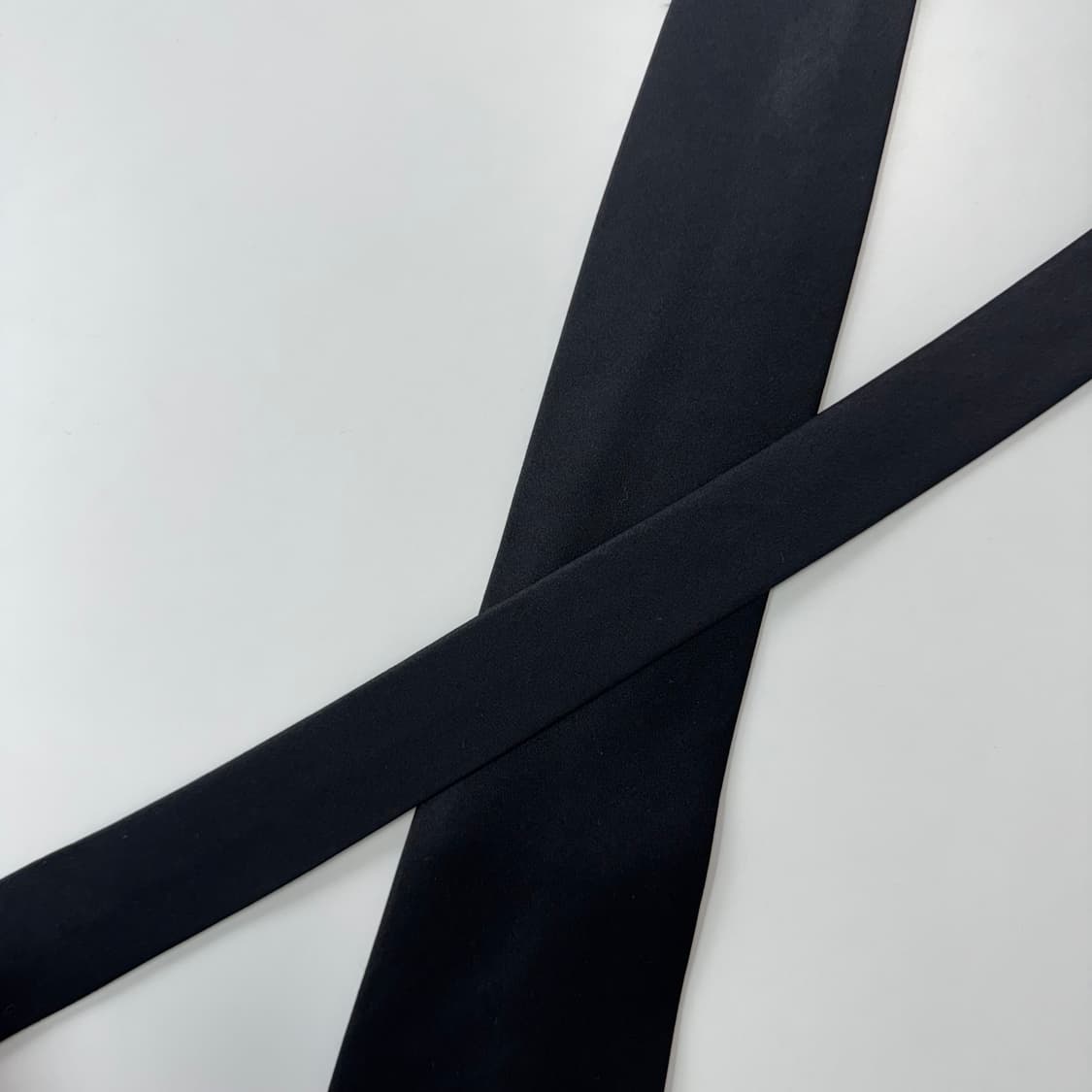 Mitsukoshi (미츠코시) 정품 블랙넥타이 8.7cm 상품이미지4