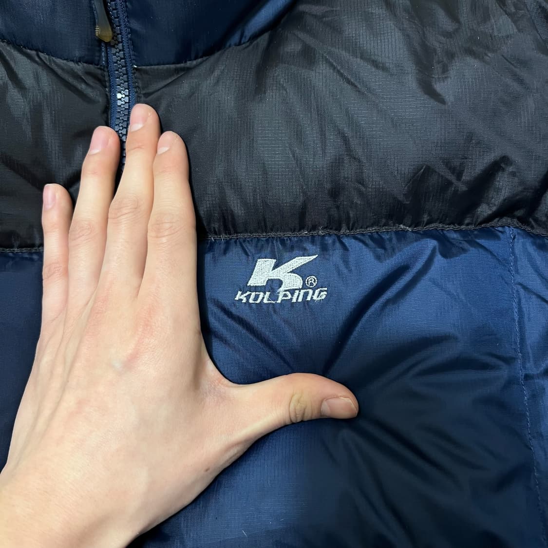 콜핑 남성 덕다운 푸퍼 패딩 L/100  상품이미지4