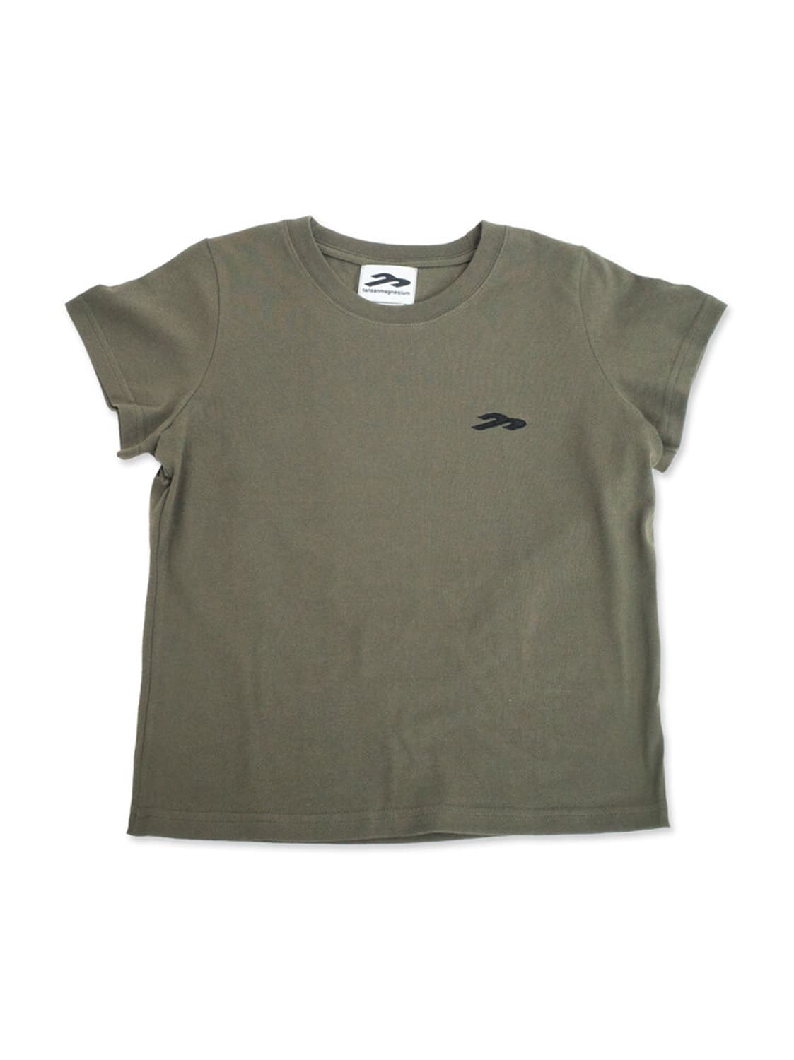 탄산마그네슘 혼 아플리케 티셔츠 (카키) 상품이미지2