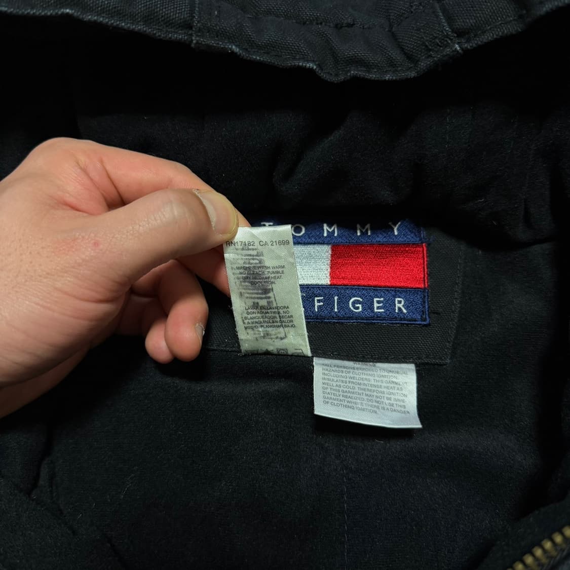 타미힐피거 올드스쿨 후드 워크 자켓 상품이미지4