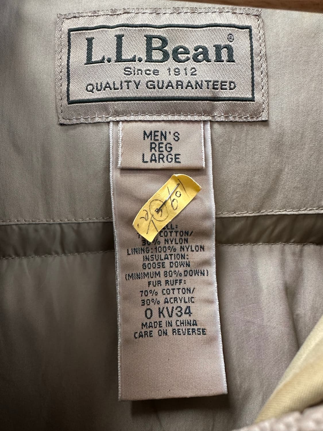 (L)엘엘빈 헤비 구스다운 마운틴 콜드 파카 상품이미지7