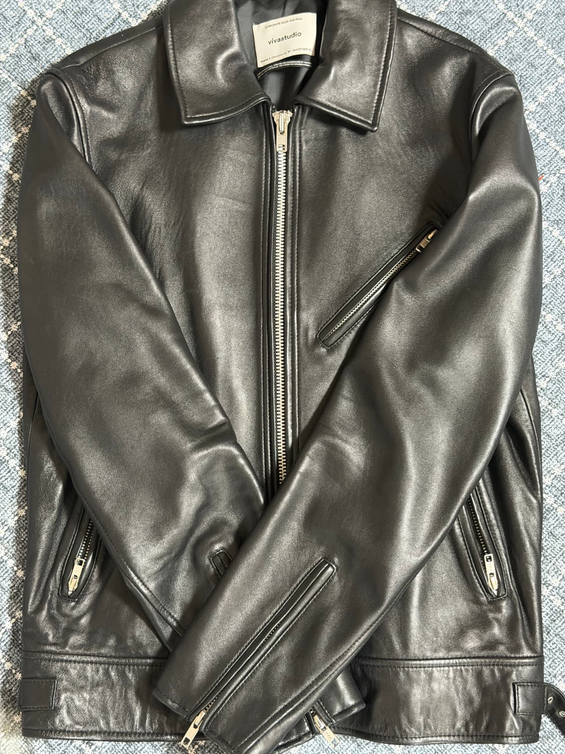 비바스튜디오 가죽 자켓 M 상품이미지1