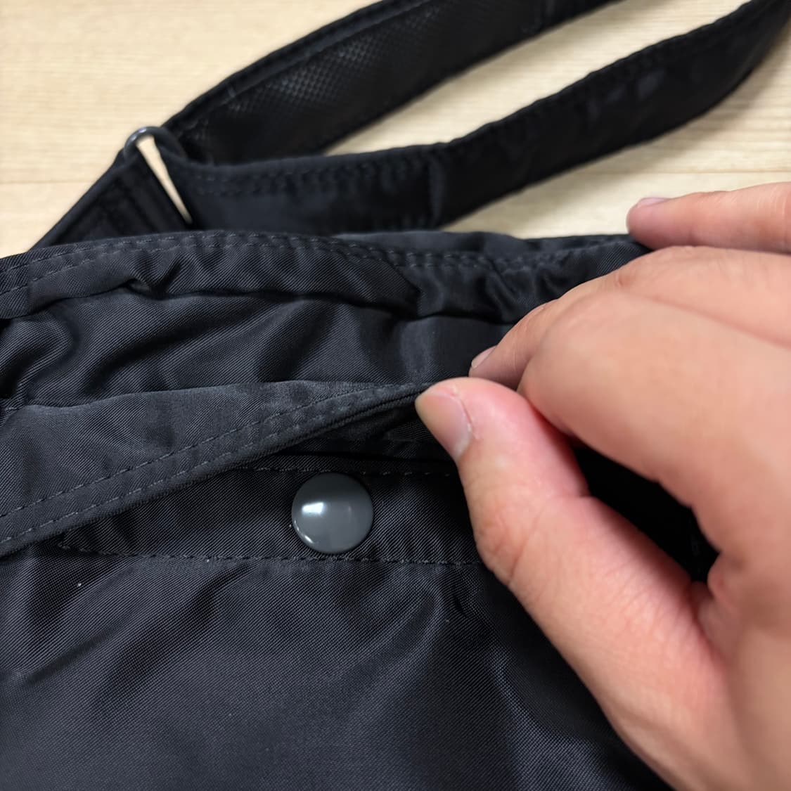 요시다포터 porter 탱커 숄더백 블랙 라지 L  (미사용에 가까움) 상품이미지5