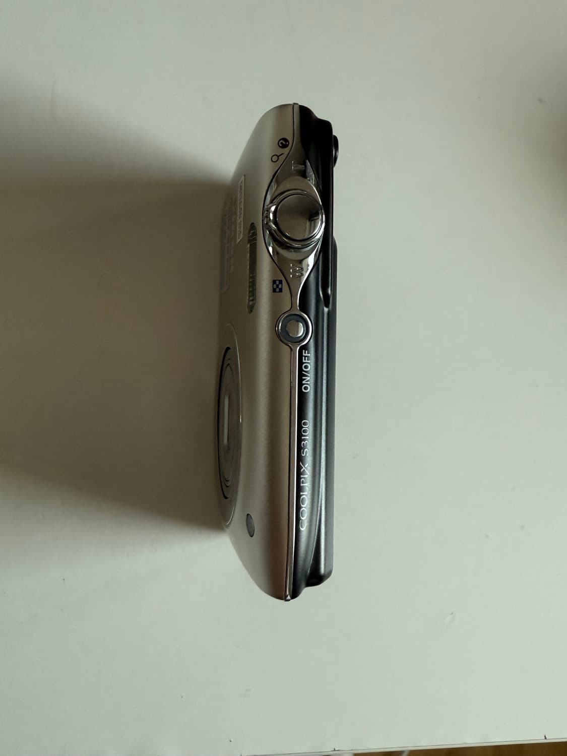 (상태좋음,작동잘됨) 니콘 쿨픽스 s3100 실버 디카  상품이미지3