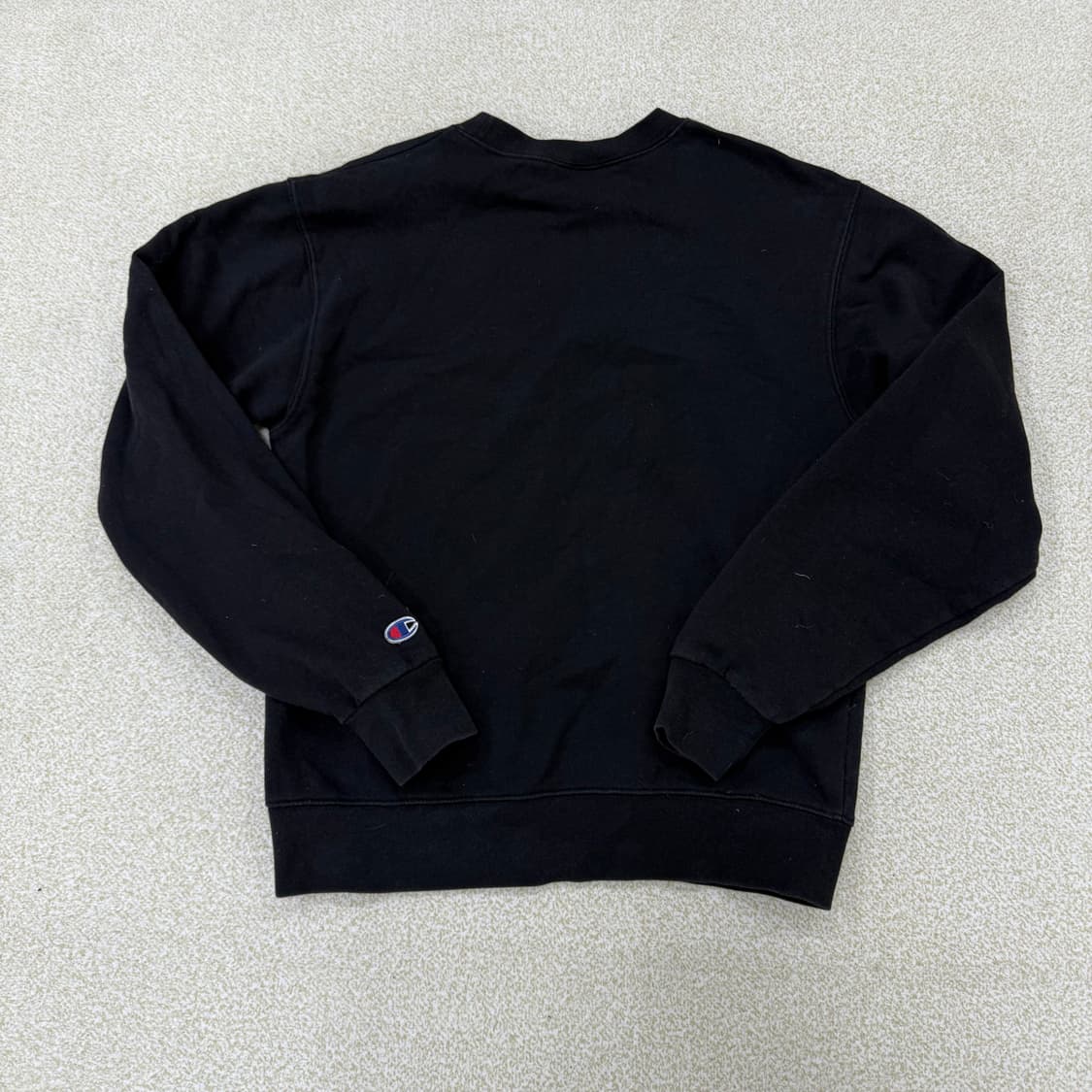 [S] 챔피온 어센틱 블랙 맨투맨 0105T1 상품이미지2