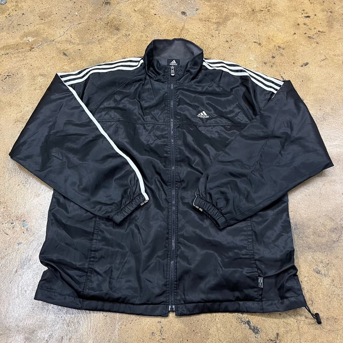 [정품] 아디다스 윈드브레이커 바람막이 블랙 b16 상품이미지2