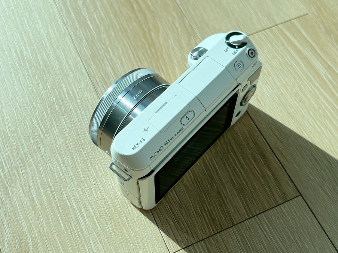 NEX-F3, 16mm, 18-55 OSS 박스셋 판매 (화이트) 상품이미지5