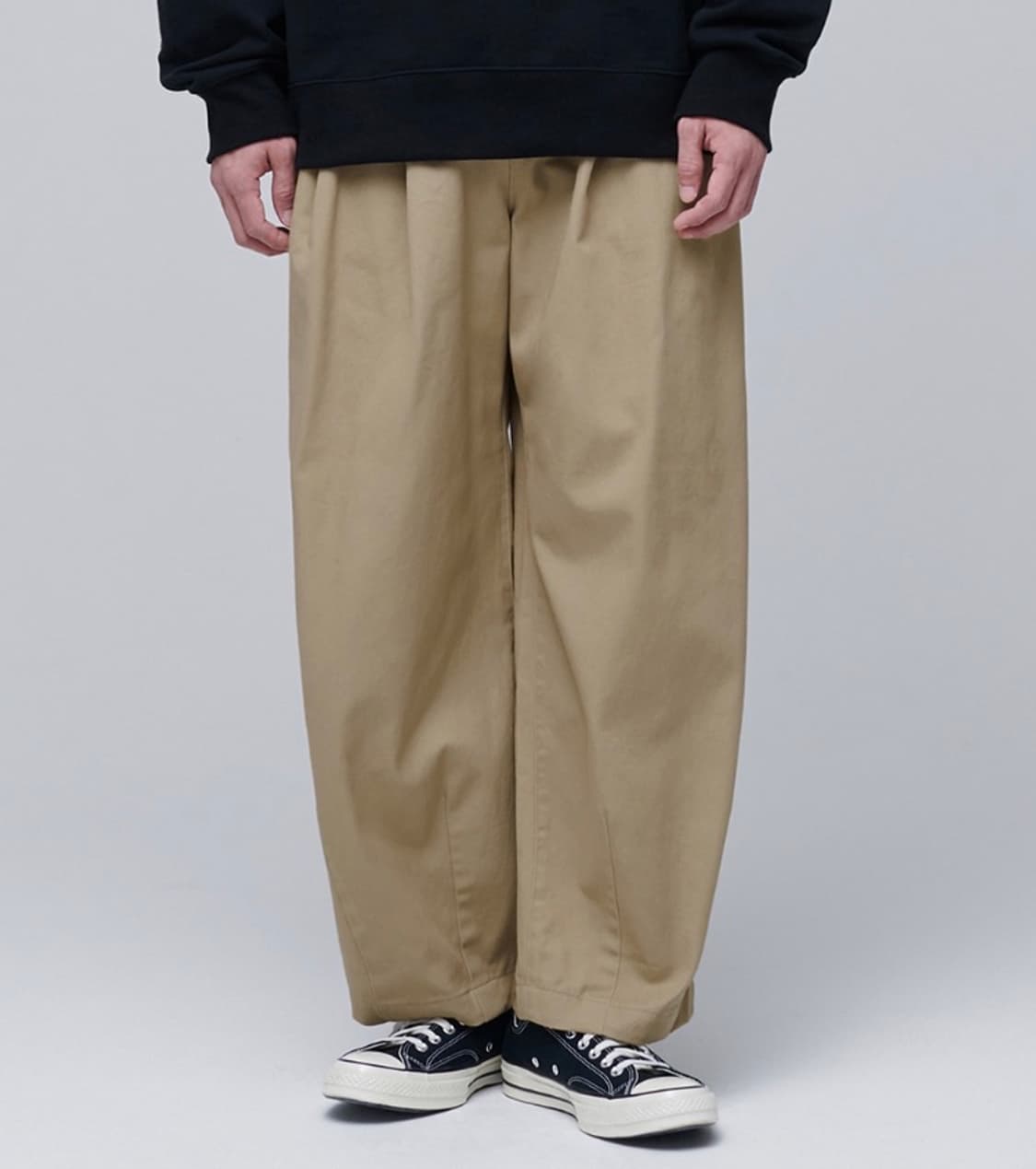 [새상품] 무신사 코튼 와이드 벌룬 팬츠 상품이미지1