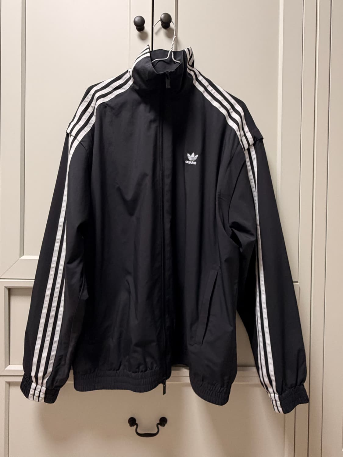 아디다스 오버사이즈 집업 (소매 탈부착가능) m 바람막이 남녀공용 상품이미지6