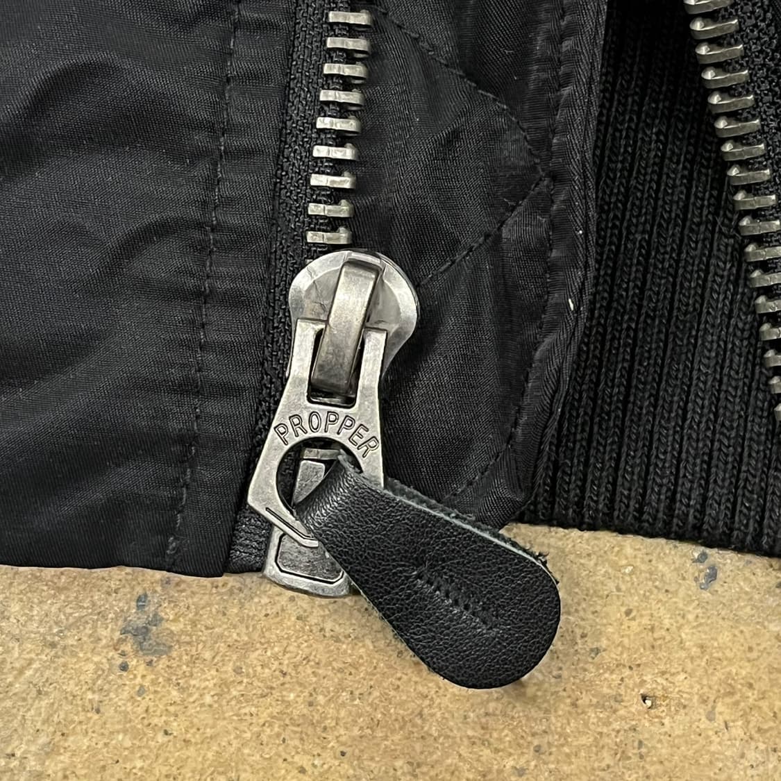 [정품/M] 프로퍼 블랙 MA-1 항공 점퍼 b19 상품이미지6