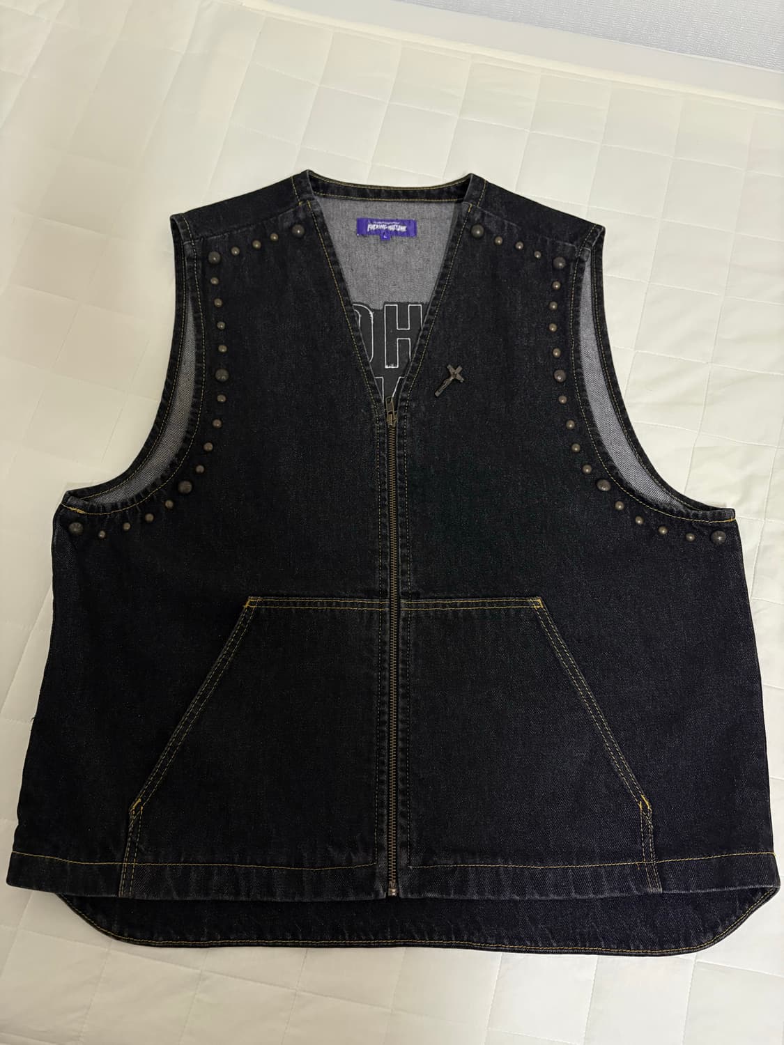 FUCKING AWESOME 데님 베스트 L 상품이미지1