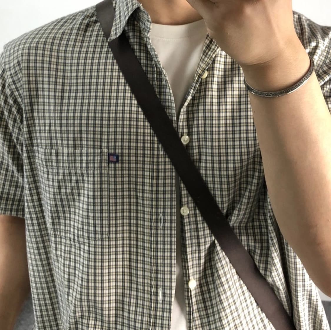 폴로 정품 RL 성조기 체크셔츠 상품이미지4