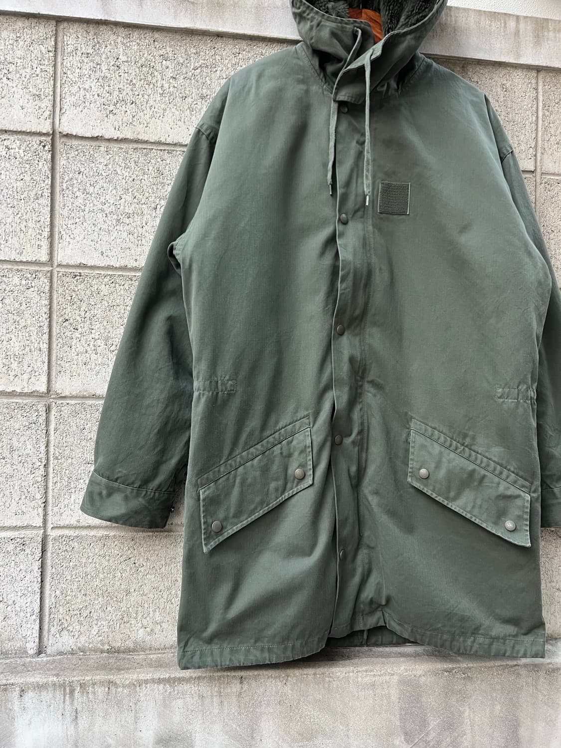 1970/80s FRENCH ARMY F-1 공군모즈파카 오리지널개파카 상품이미지5