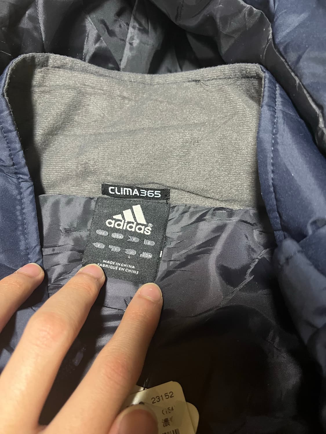 아디다스 네이비 바람막이 자켓 택포함 새상품 상품이미지4