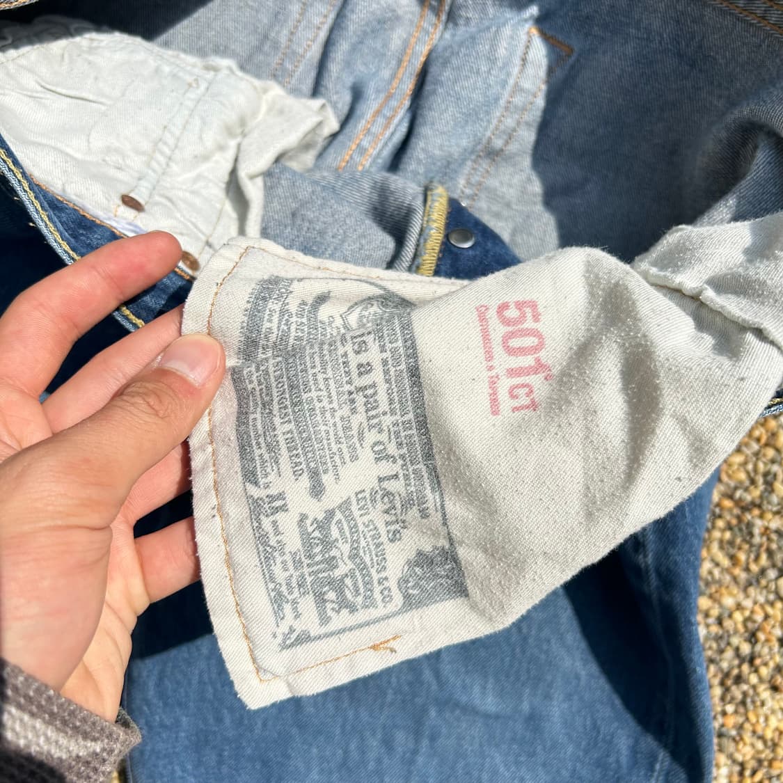 리바이스(Levis) 501 XX 데님 팬츠 상품이미지4
