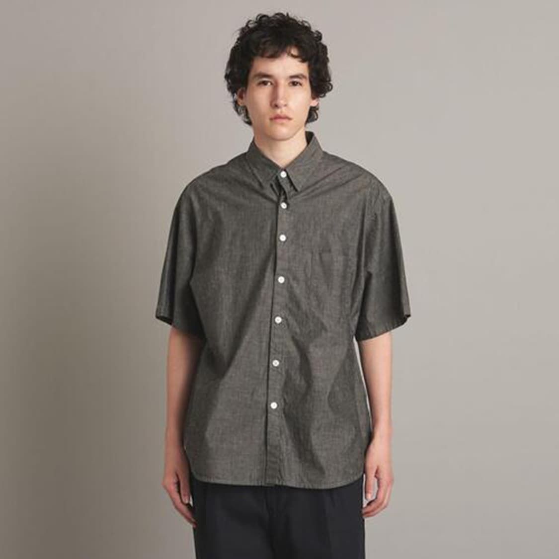 Steven Alan Chambray Single Needle Shirt 상품이미지4