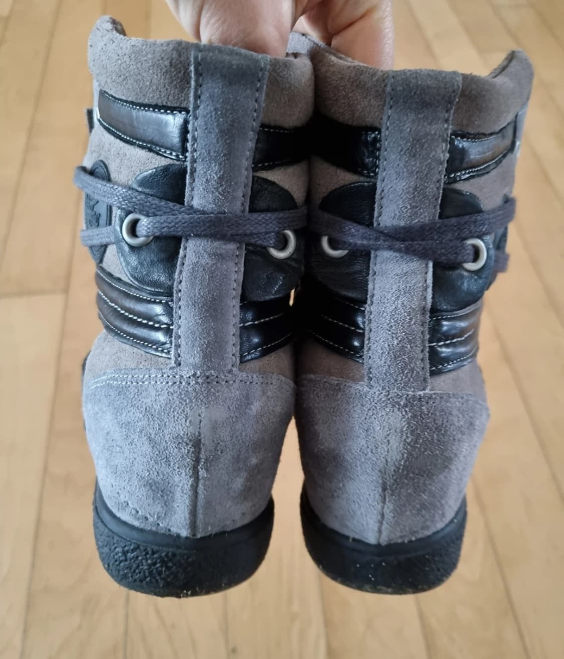 파토갸스Pataugas 브랜드의 베킷 웨지힐 스니커즈 240 상품이미지3