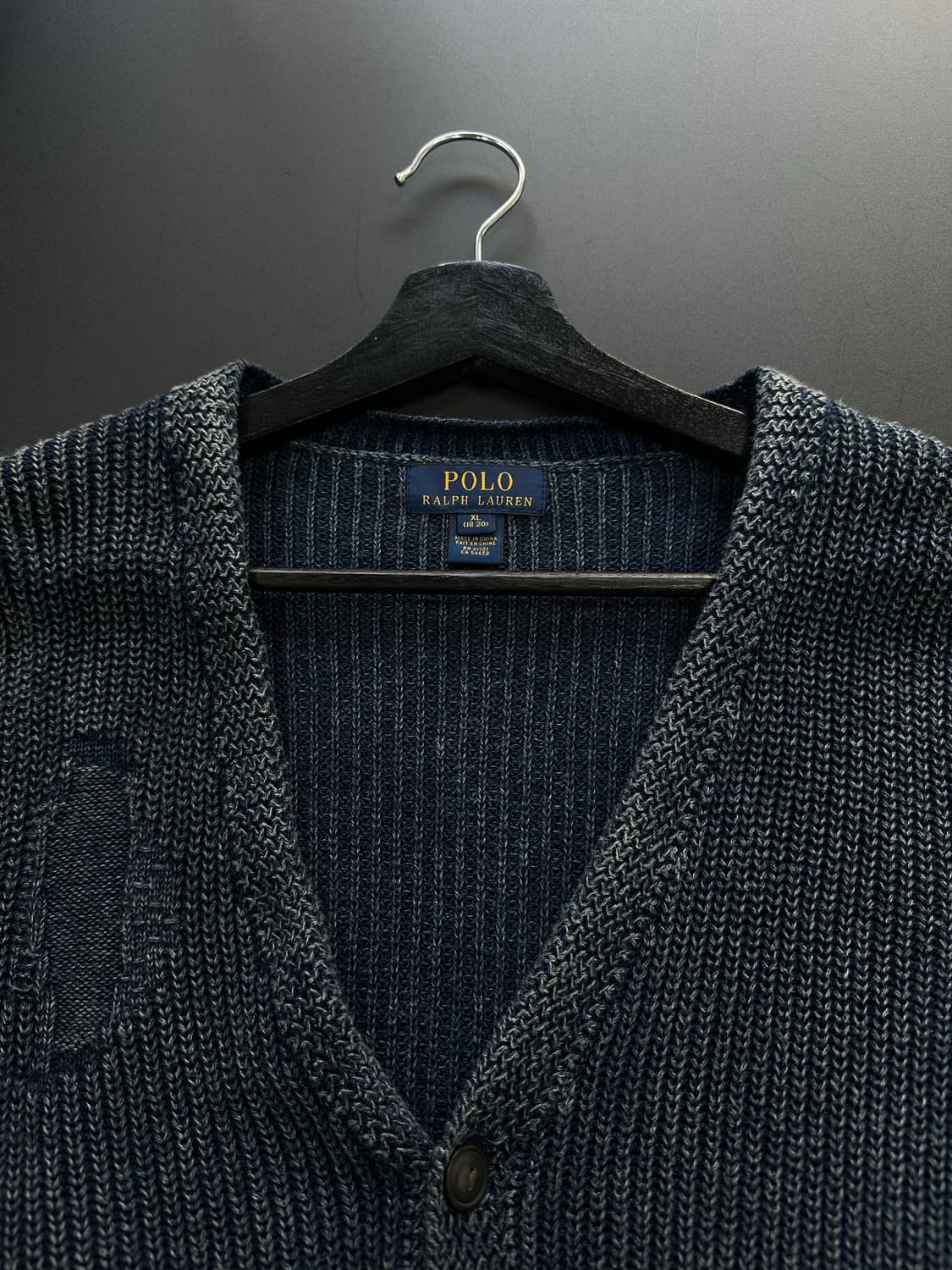 폴로랄프로렌 워시드 데미지 니트가디건 상품이미지7