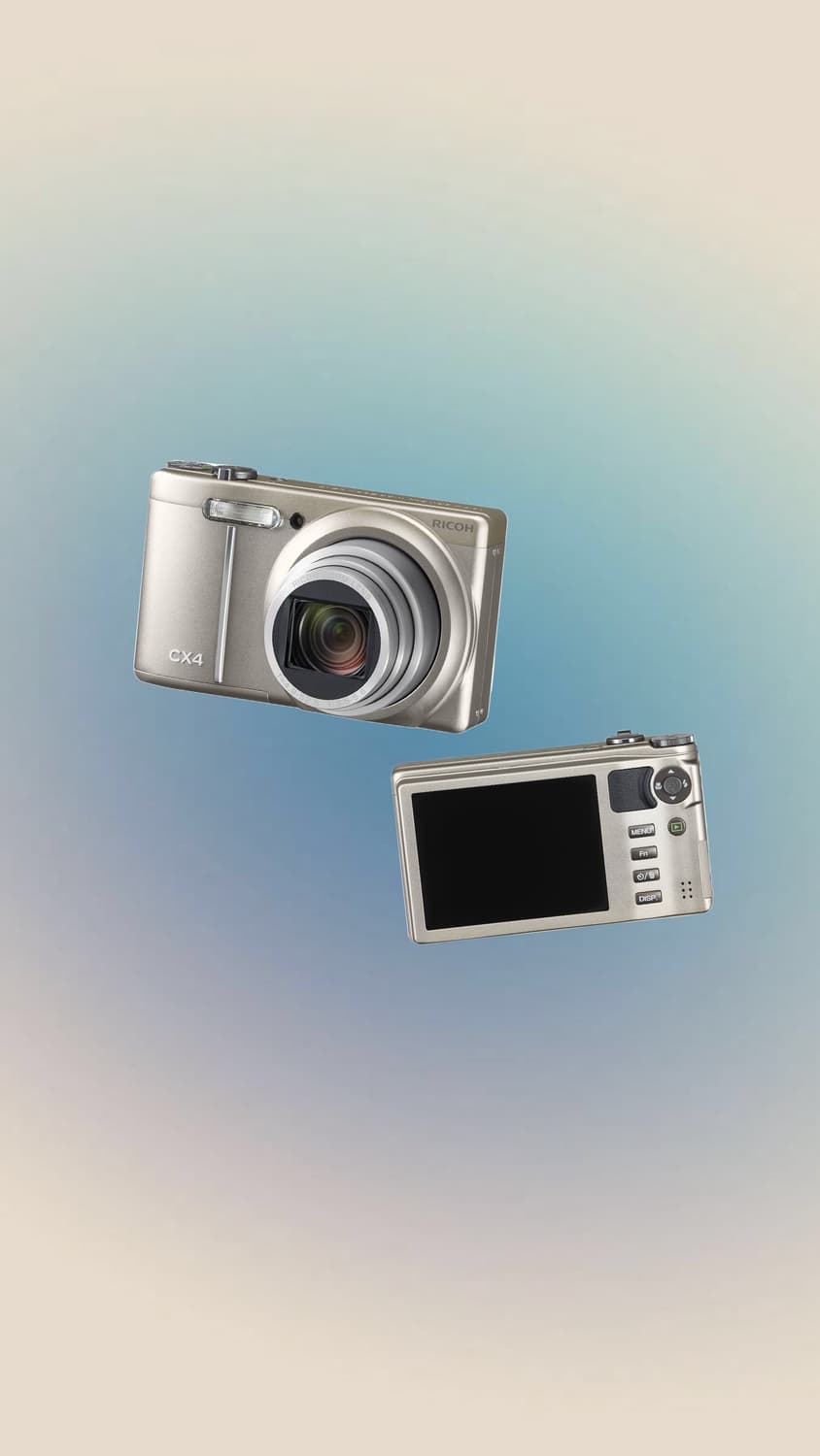  RICOH 리코 CX4 골드 디지털카메라 디카 빈티지카메라 상품이미지1