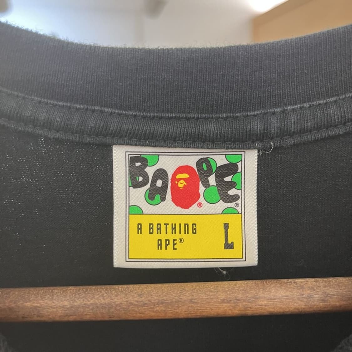 베이프 AAPE 오사카 한정판 마네키네코 반팔티 L C11093 상품이미지5