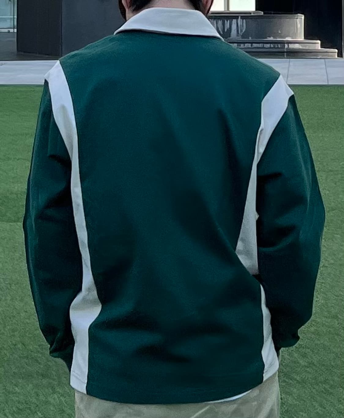 아디다스 PK 럭비 티셔츠 그린 S - M 상품이미지5