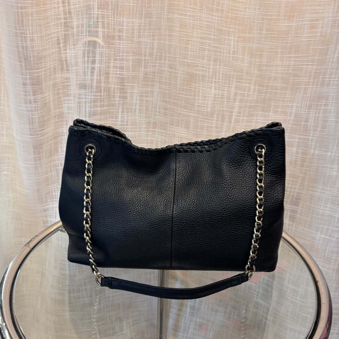 정품 토리버치 가죽 체인 숄더백     상품이미지4