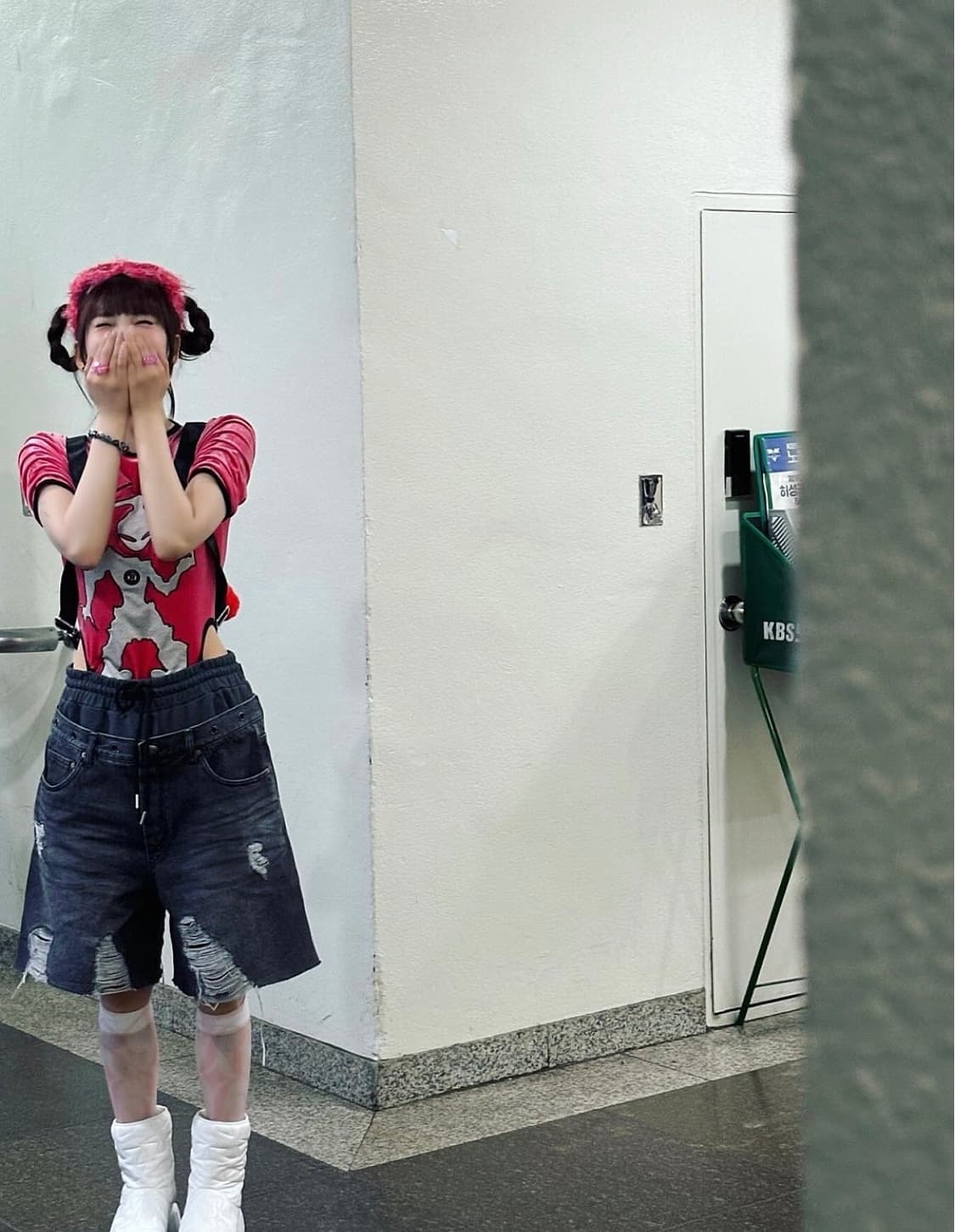 앤더슨벨 스웻 데님팬츠  상품이미지5