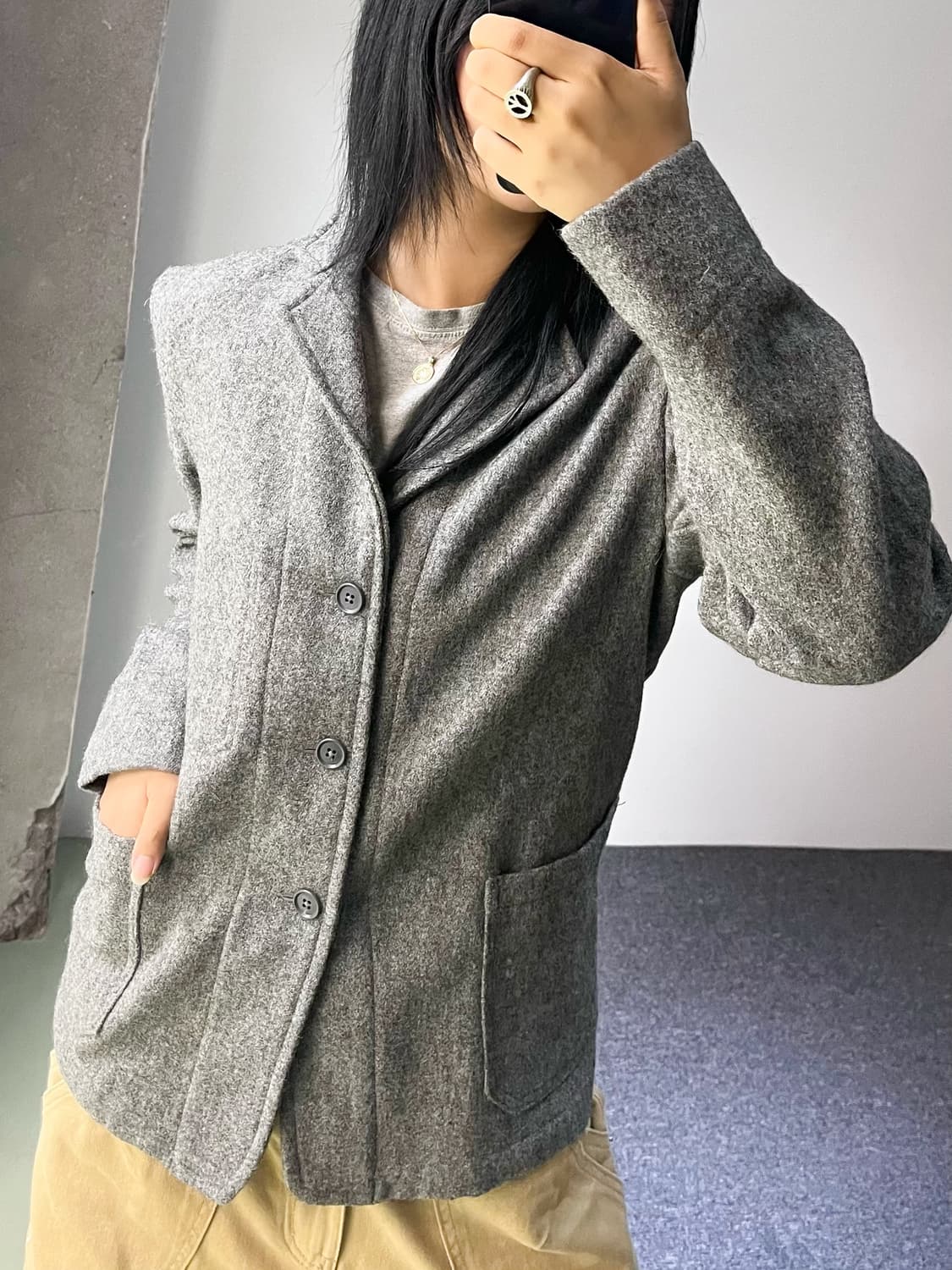 유나이티드 애로우즈 3B 울 블레이저 상품이미지1