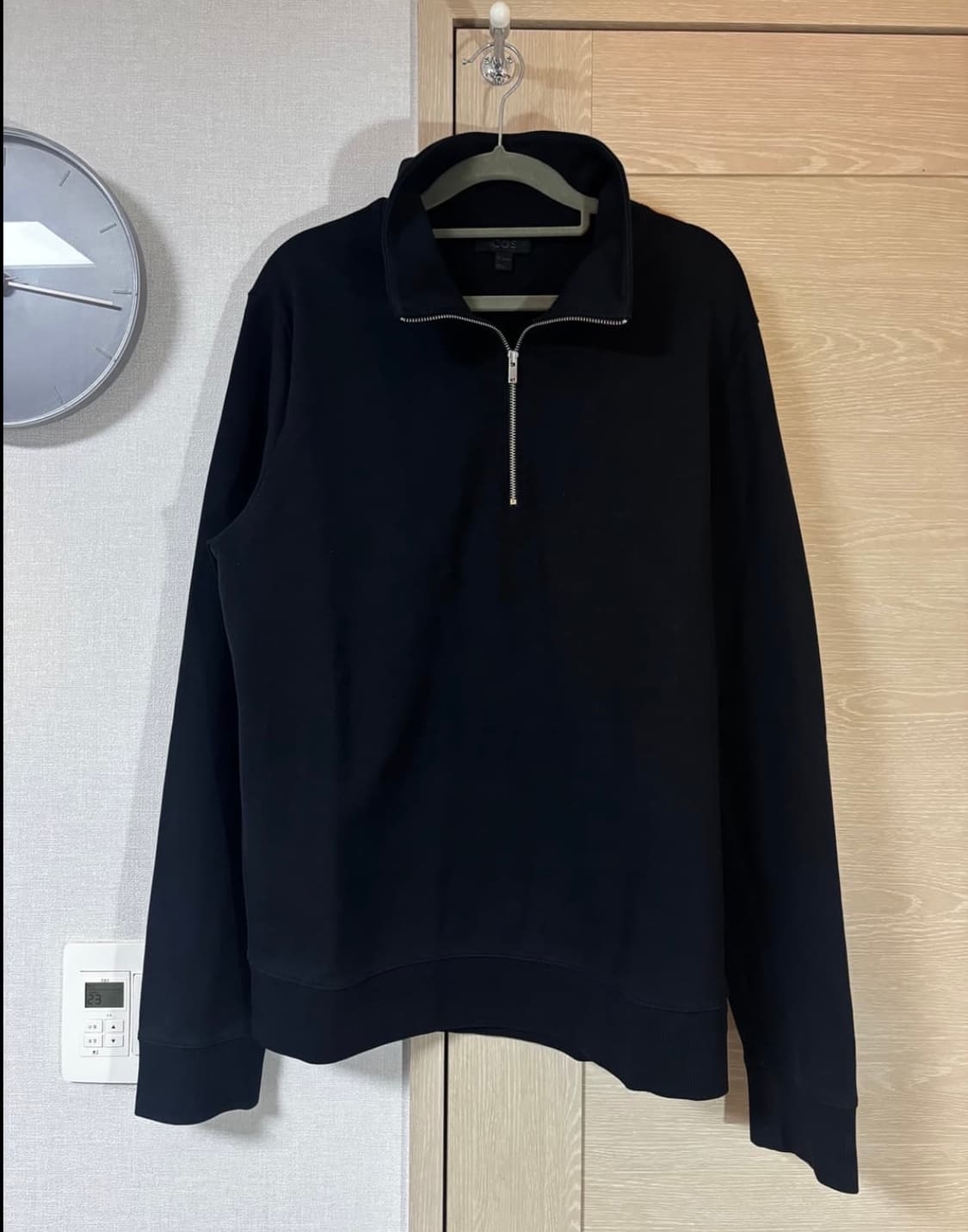 (S급) 코스 네이비 하프 집업 스웨트 셔츠 상품이미지2