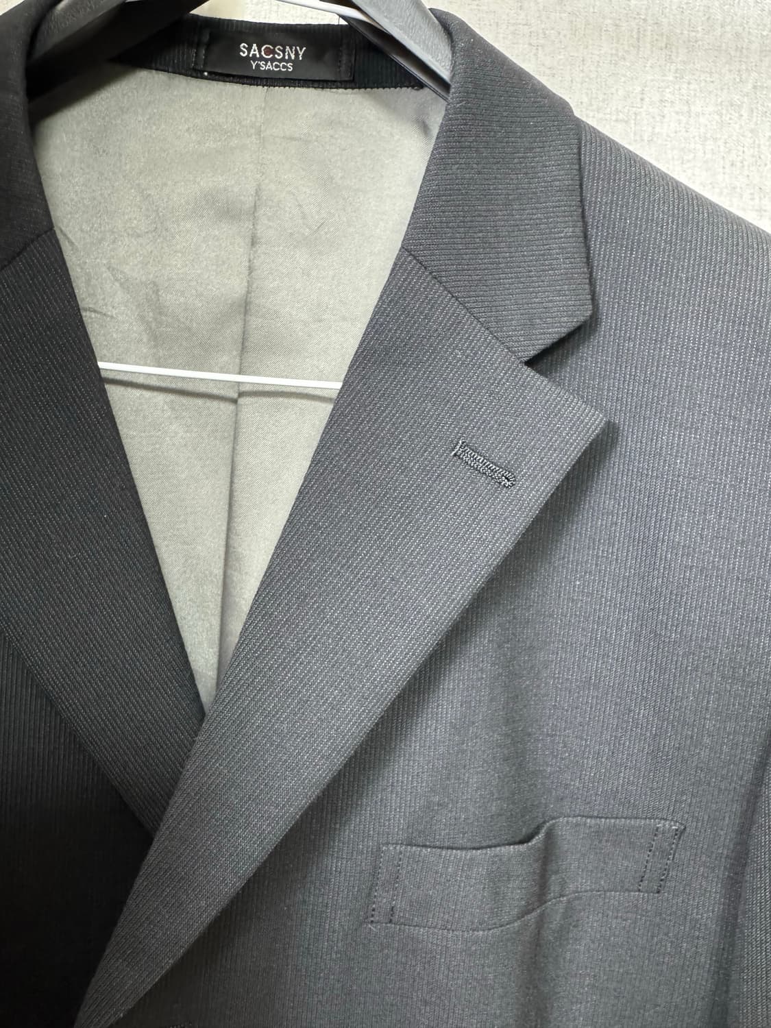 SACSNY 울96 % 블랙  자켓 105전후 민트급 세탁완료 상품이미지4