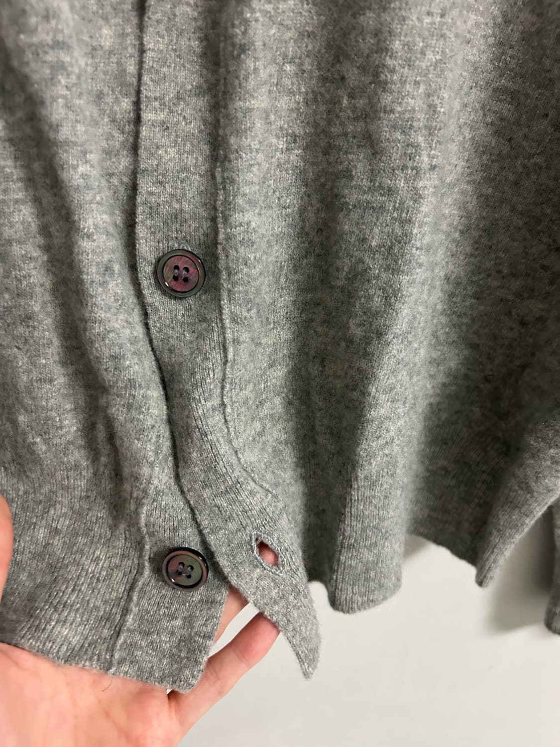 꼼데가르송 가디건 XL (하자) 상품이미지5