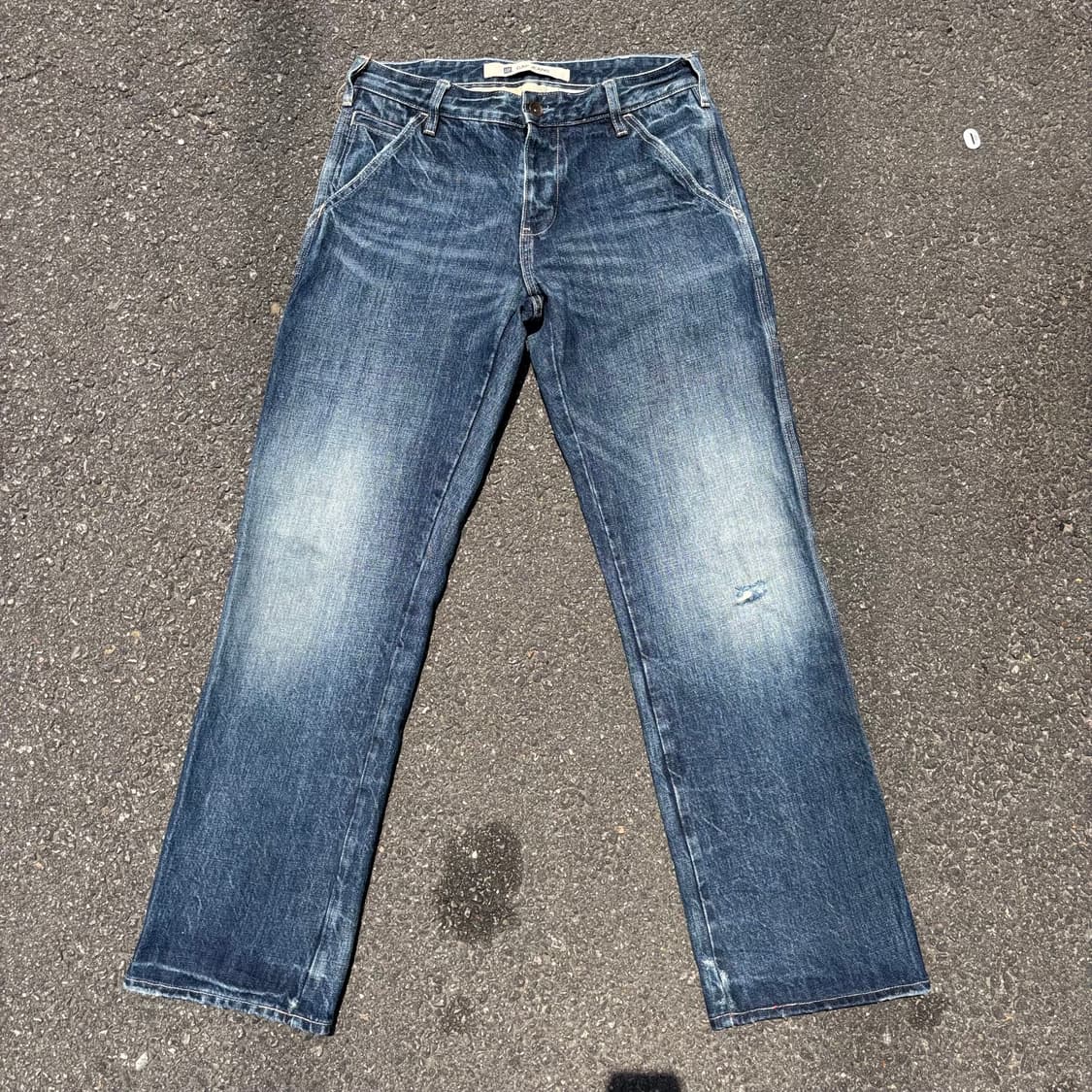 올드 갭 신치백 페인더 데님 팬츠 상품이미지3