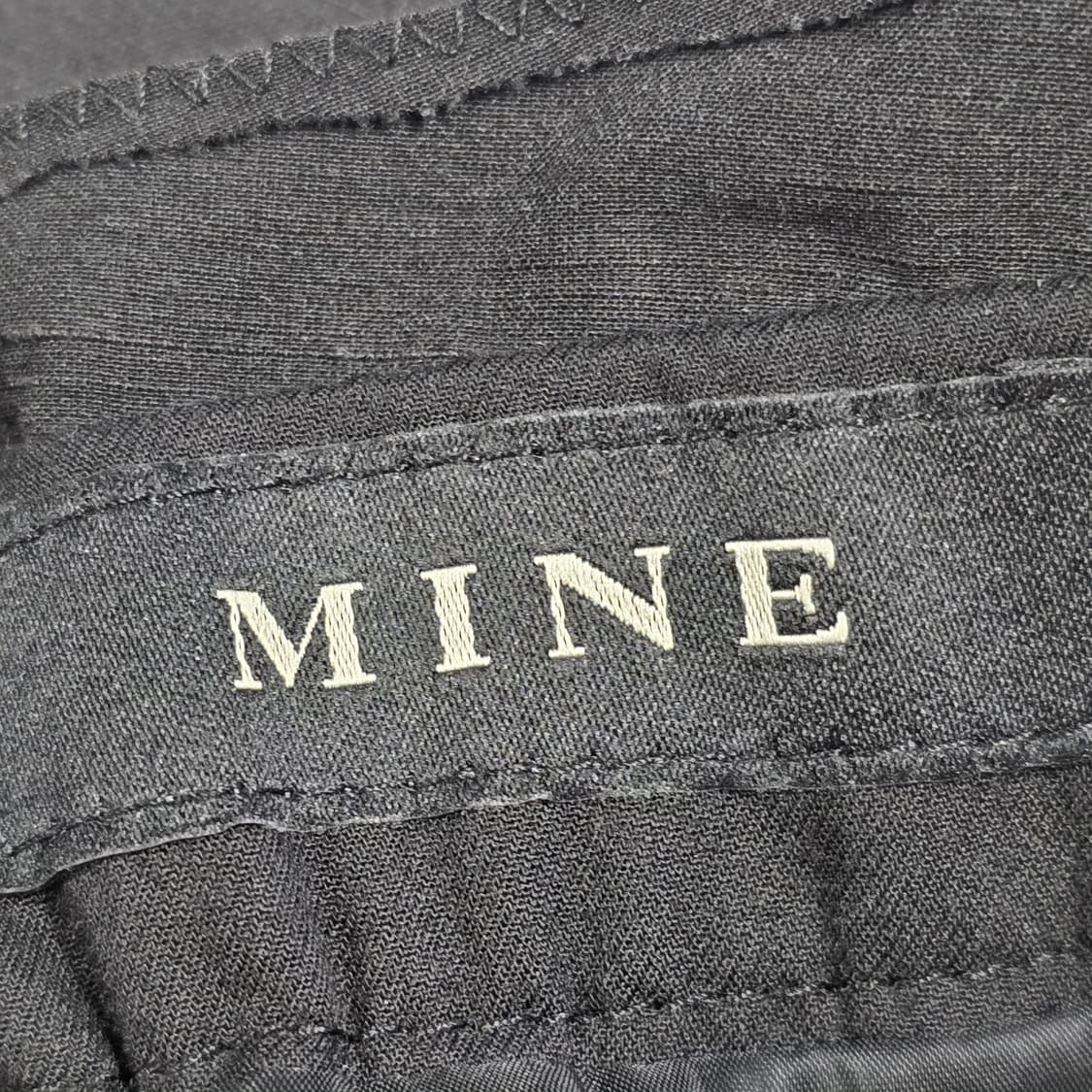 1186 마인 한섬 mine 블랙 H라인 포켓 스커트 64 상품이미지7