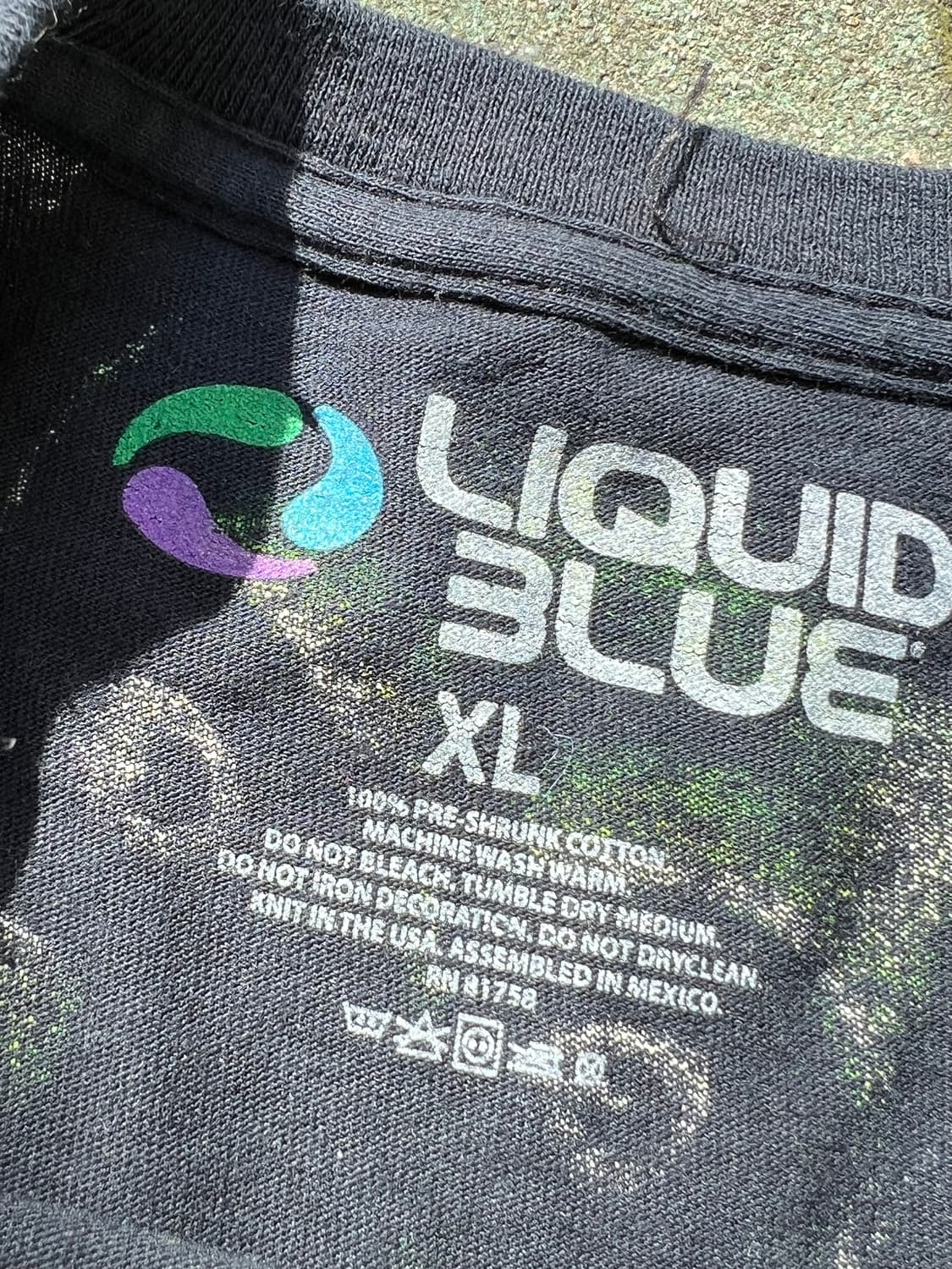 2010s Liquid Blue Skull Pile Reissue  상품이미지7