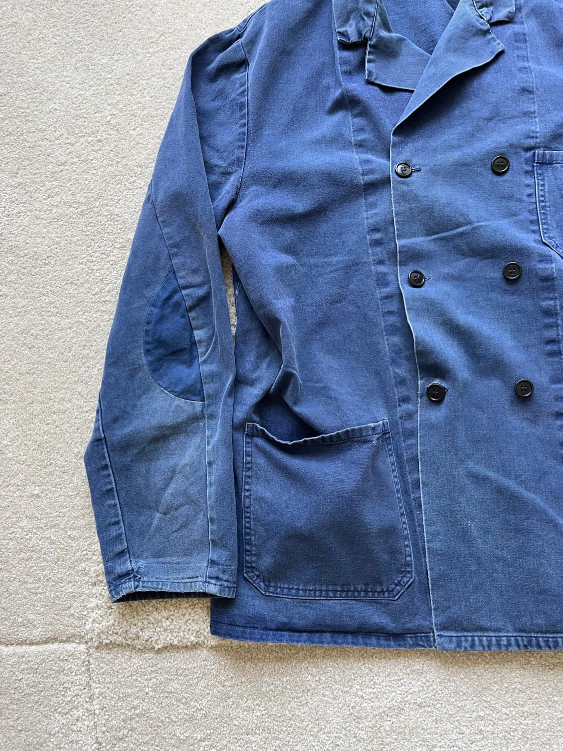 70s 프렌치 더블 플레스티드 워크 자켓 (103-105) 상품이미지4