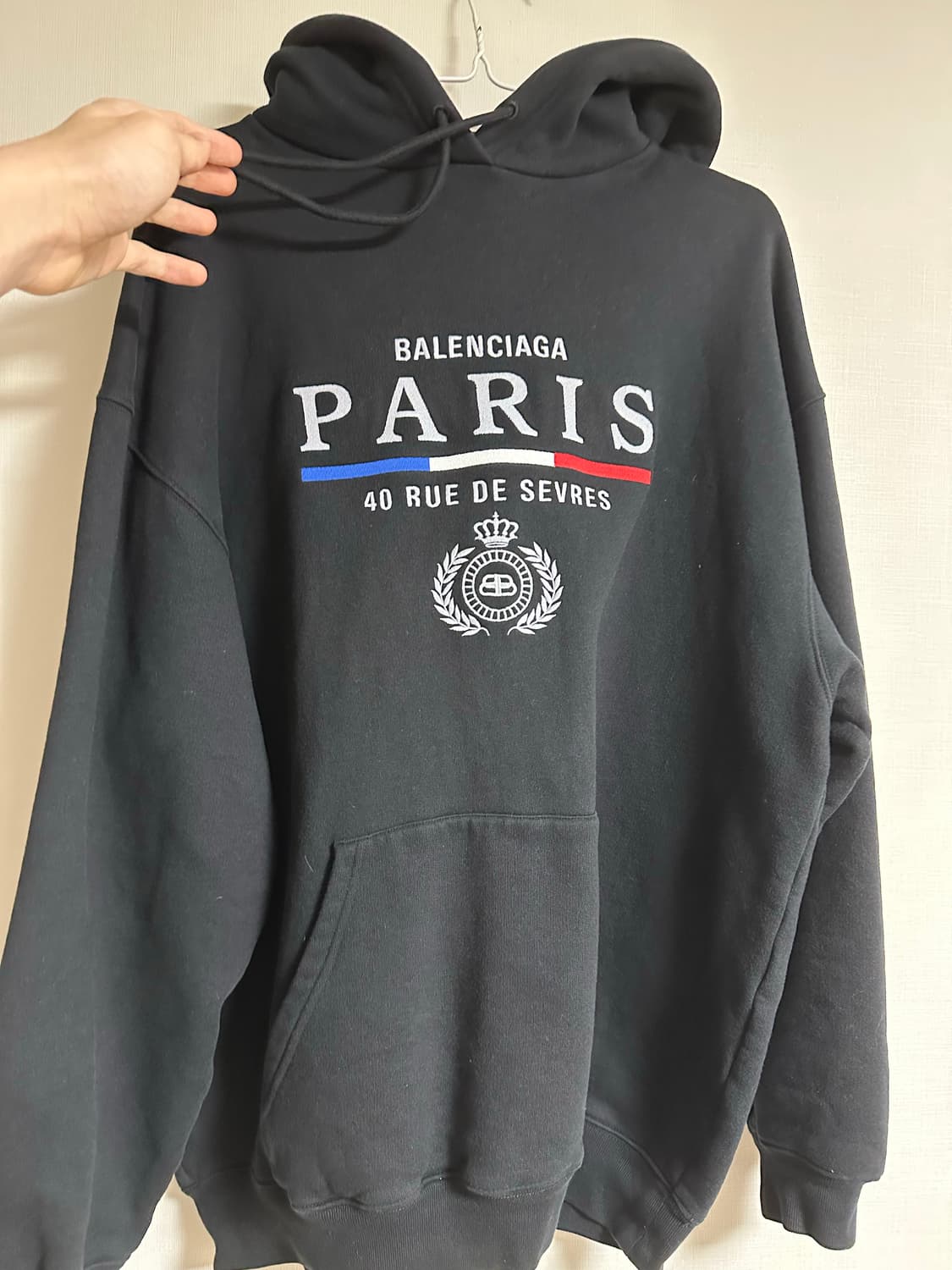 발렌시아가 파리 후드티 상품이미지1