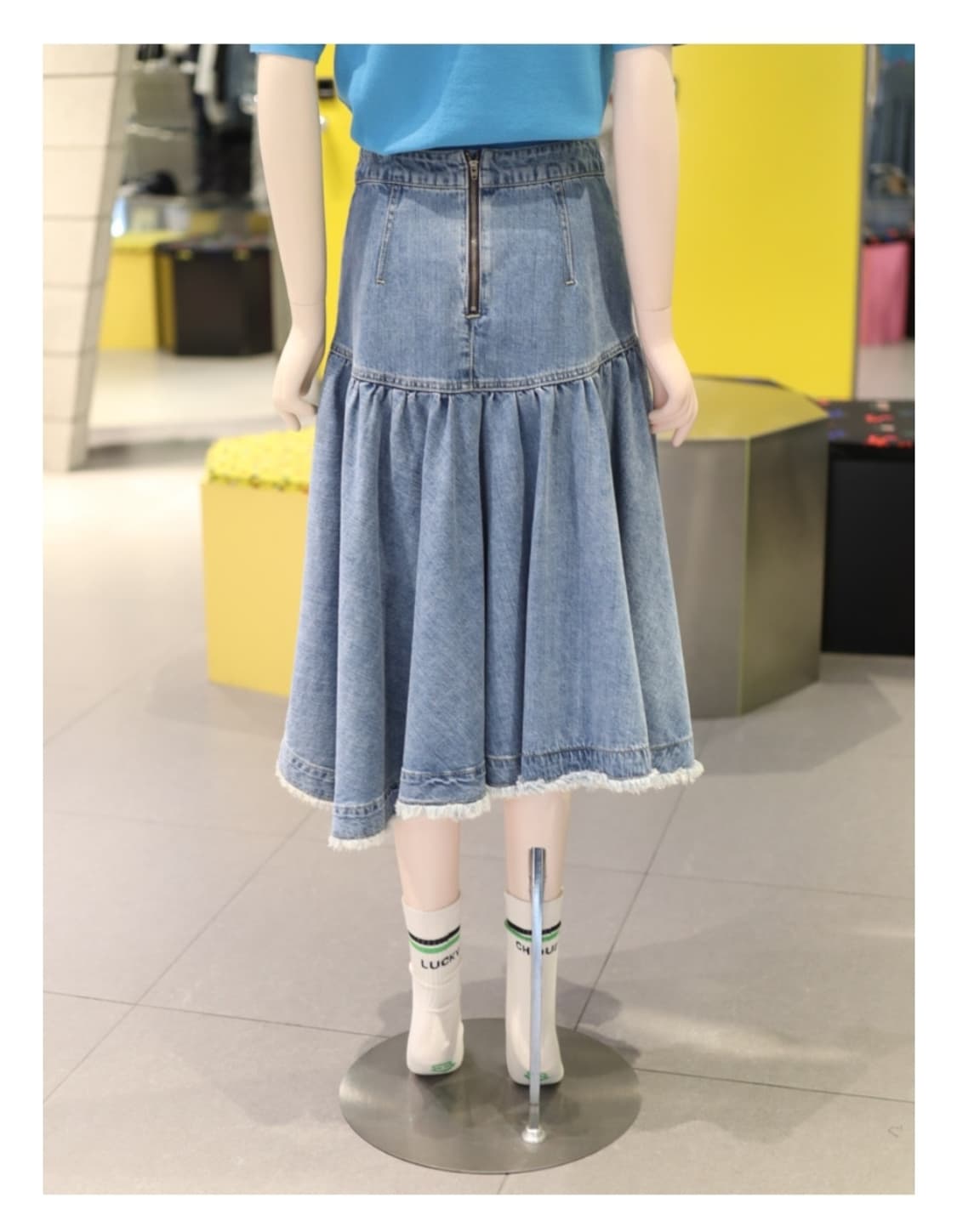 럭키슈에뜨 춘하추 언발 롱 스커트 55.44 상품이미지9