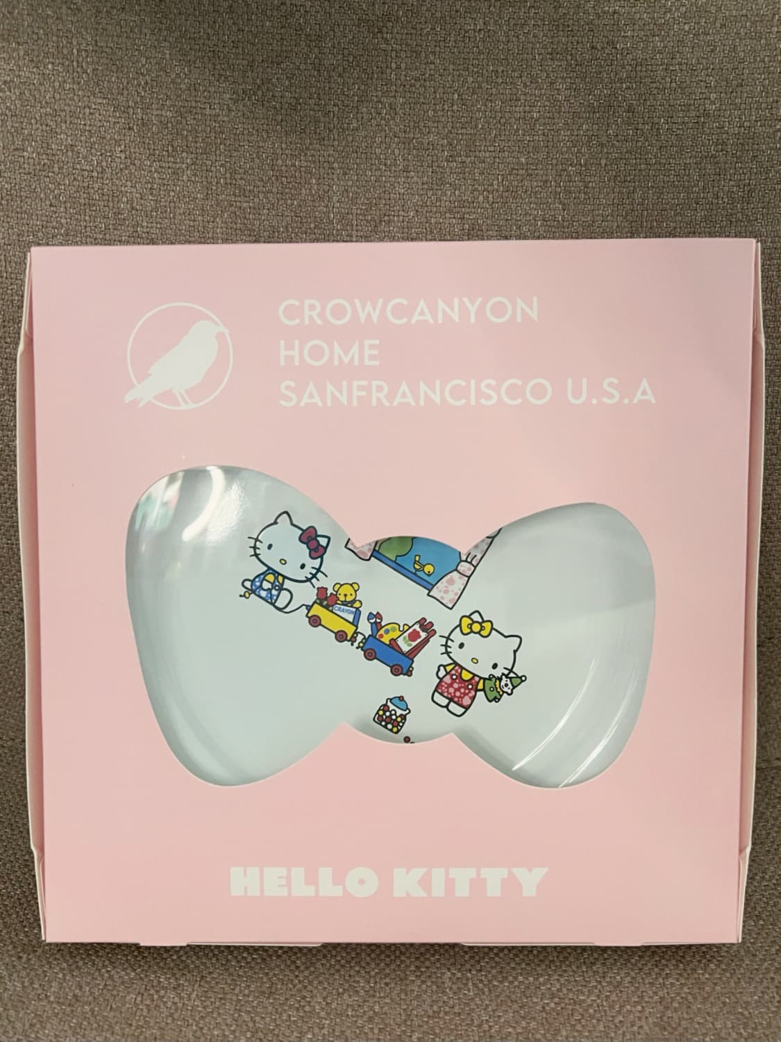크로우캐년 헬로키티 핑크 플레이트 상품이미지1