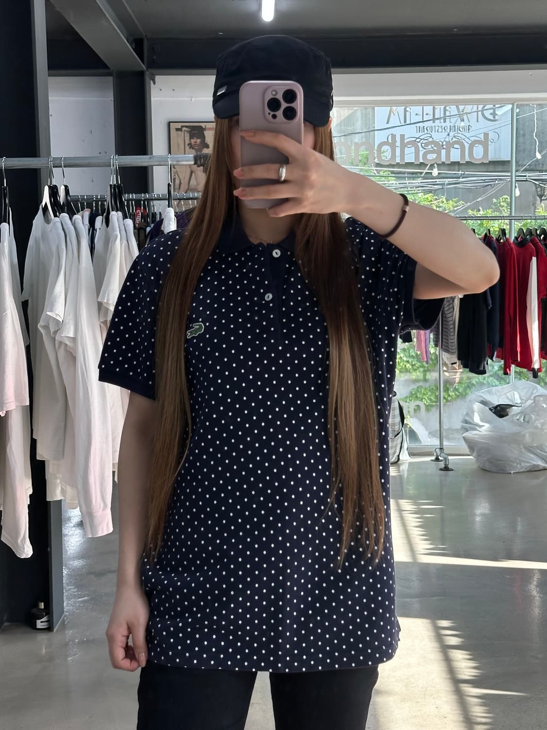 라코스테 도트 버튼 Pk반팔티 상품이미지2