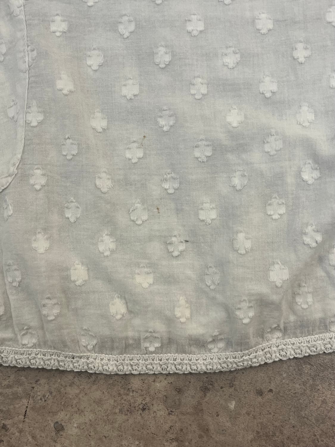 빈티지 포켓 블라우스 화이트 M #csz3736 상품이미지6